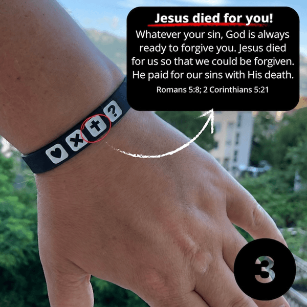 Jesus died for you! Whatever your sin, God is always ready to forgive you. Jesus died for us so we could be forgiven. He paid for our sins with His death. Romans 5:8 · 2 Corinthians 5:21